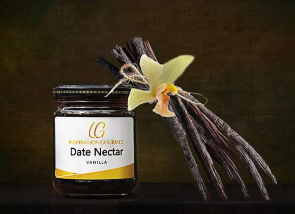 Néctar de dátil 100% natural Solo vainilla 240g Inspiration gourmet